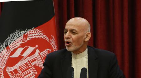 Afghan President Mohammad Ashraf Ghani.