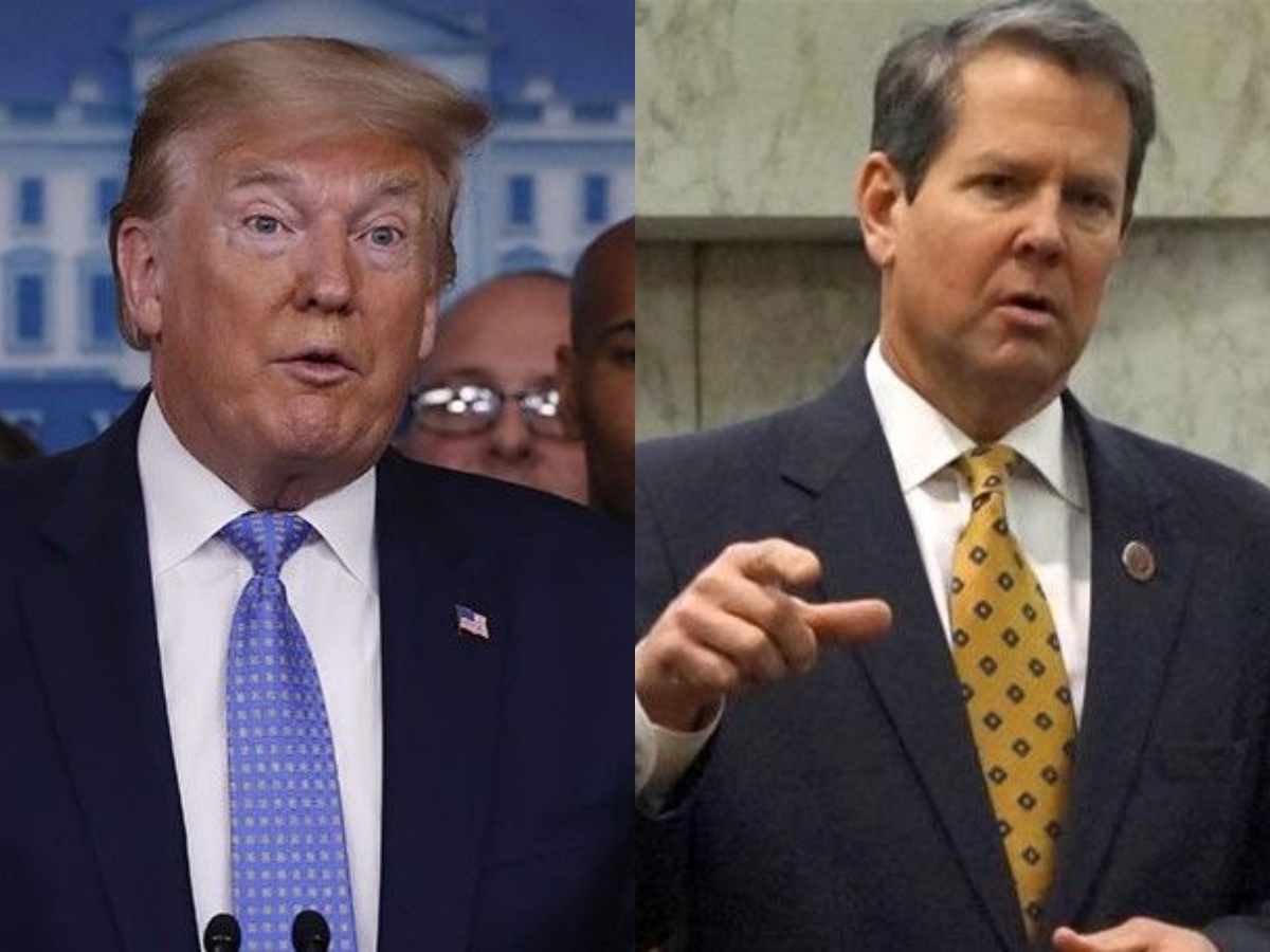President Trump is pushing states to get back to work, but even he disagreed with Georgia Governor Brian Kemp's aggressive push to reopen its economy.
