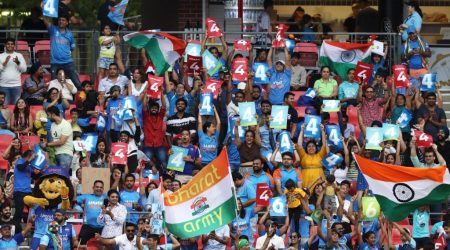Fans at the ICC Women's T20 World Cup held in February 2020 in Sydney.