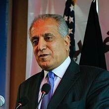 US peace envoy for Afghanistan Zalmay Khalilzad.