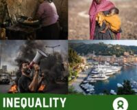 The Oxfam report said that inequality is contributing to the death of at least 21,000 people each day.