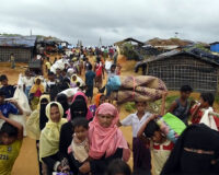 Bangladesh has been hosting more than 1 million Rohingya Muslims.
